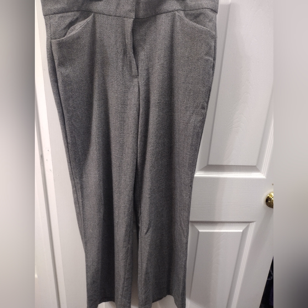 Gray dress pants